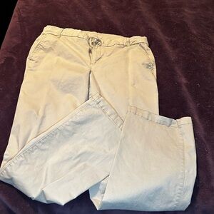 Old Navy Women's Light Khaki Boot Cut Pants